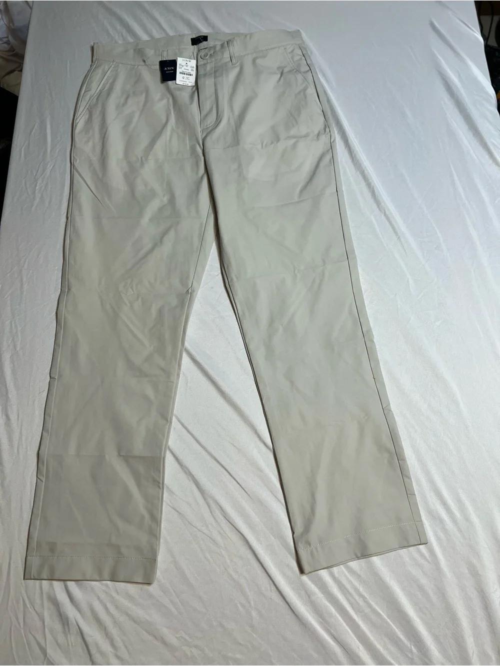 J. Crew Men's Straight Chinos - Light Khaki